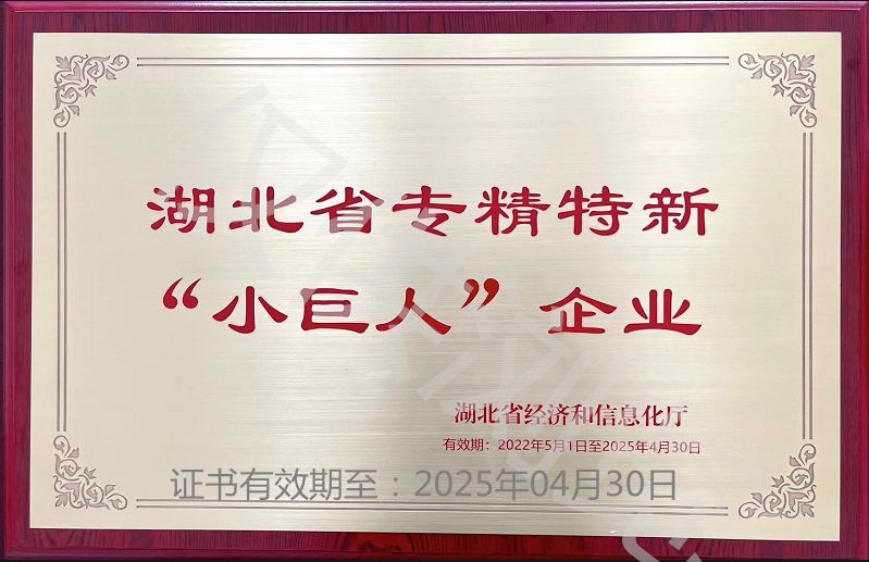 湖北省专精特新“小巨人”企业